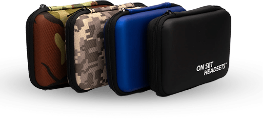 Travel case home On Set Headset